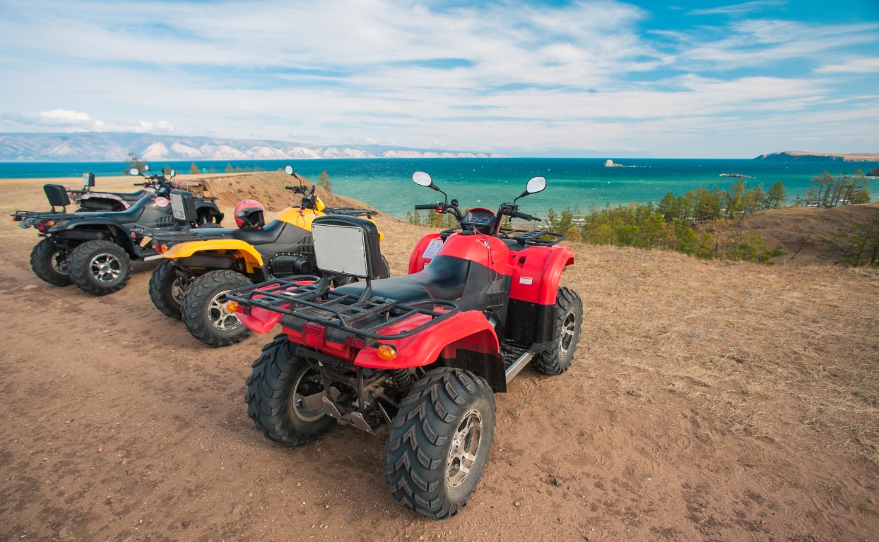 ATV on the beach